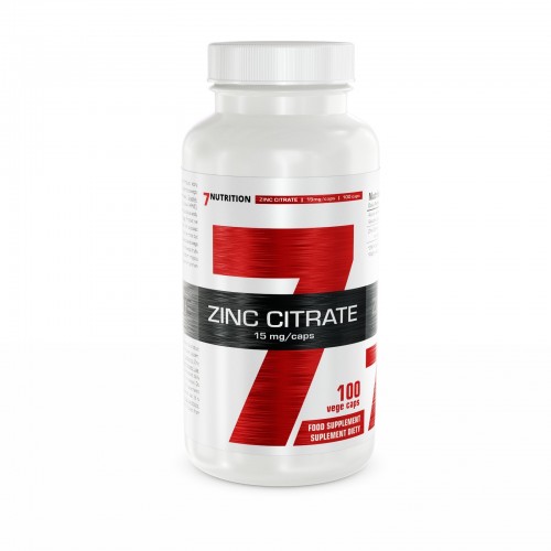 ZINC CITRATE 15mg  - 7 NUTRITION